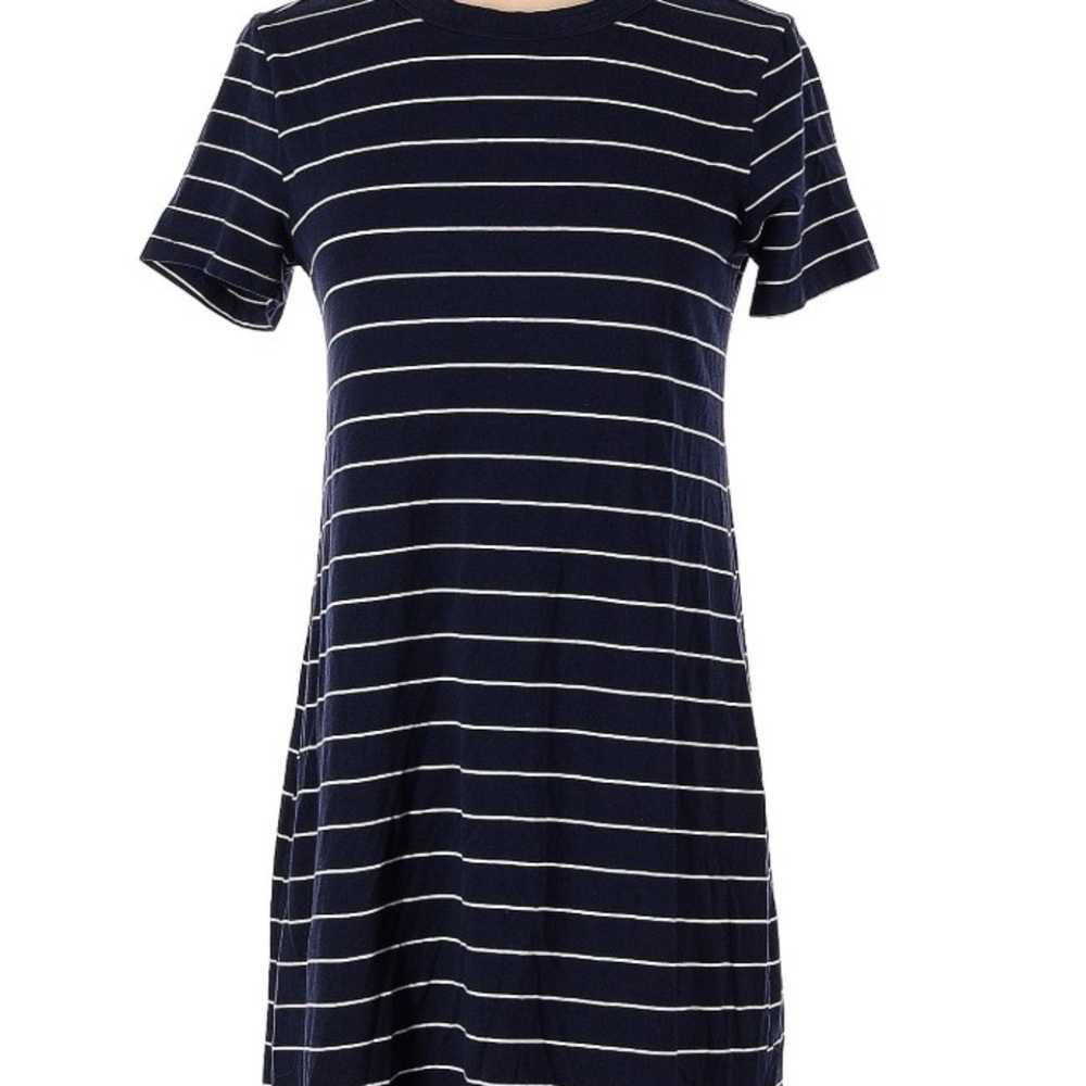 Old Navy Navy and White Striped Top